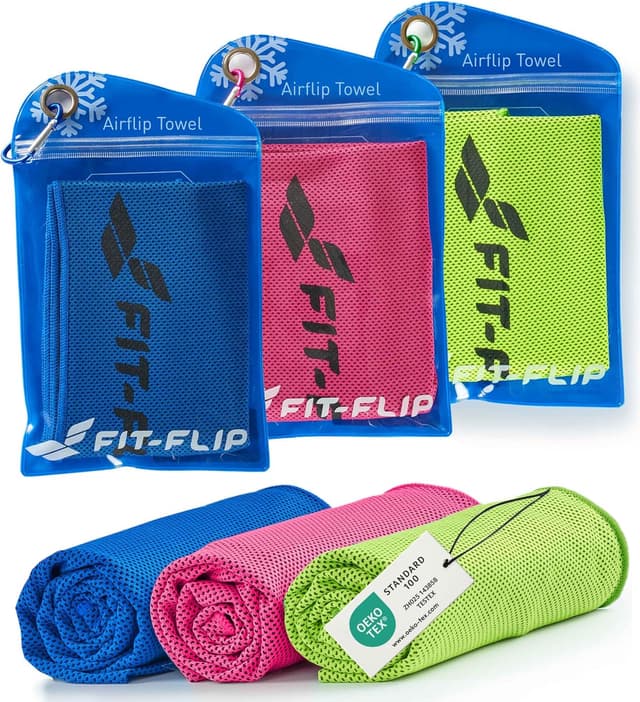 Fit-Flip serviettes rafraîchissantes ×3